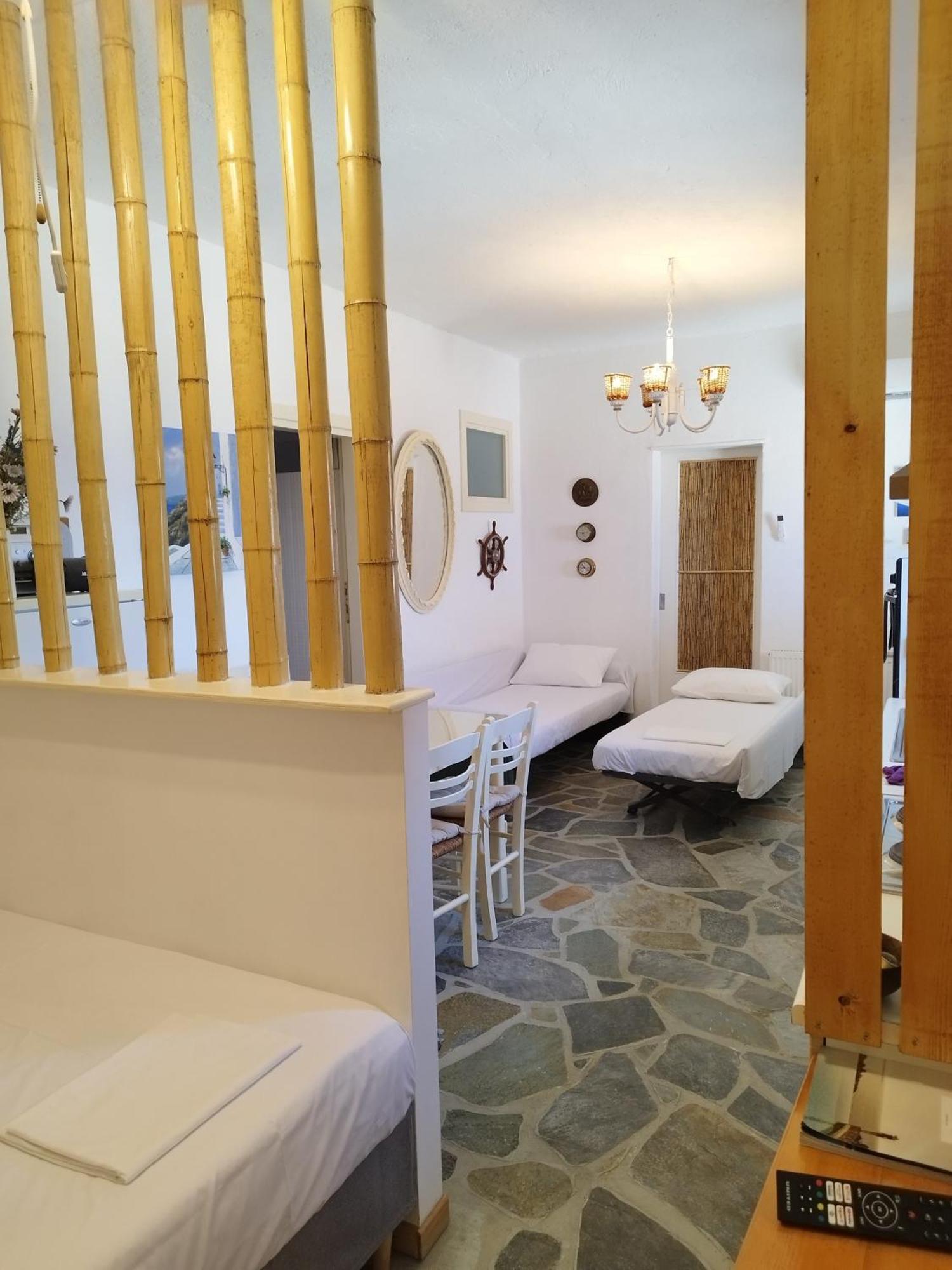 Aegean View - Seaside Apartment In Syros Azolimnos Exterior foto